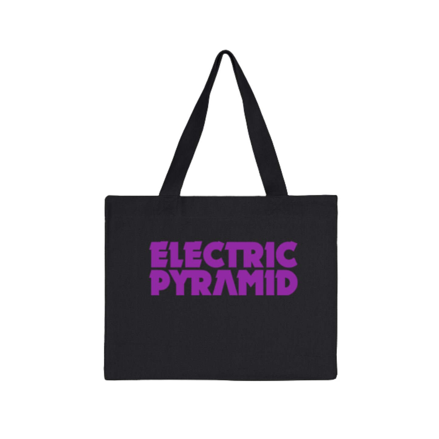TOTEBAG NOIR ELECTRIC PYRAMID