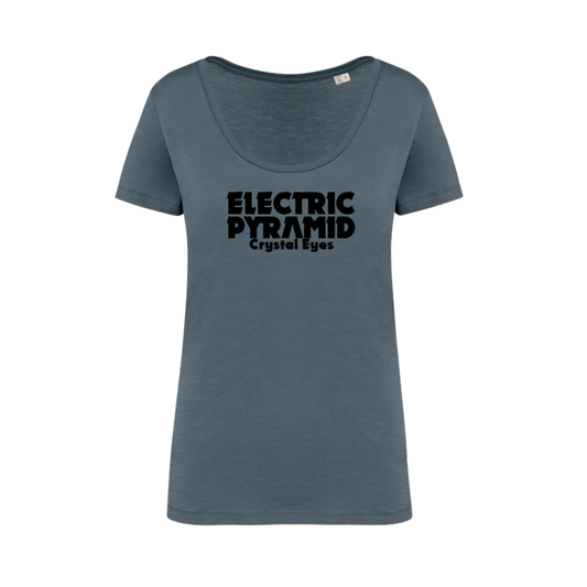 T-SHIRT GRIS FEMME ELECTRIC PYRAMID